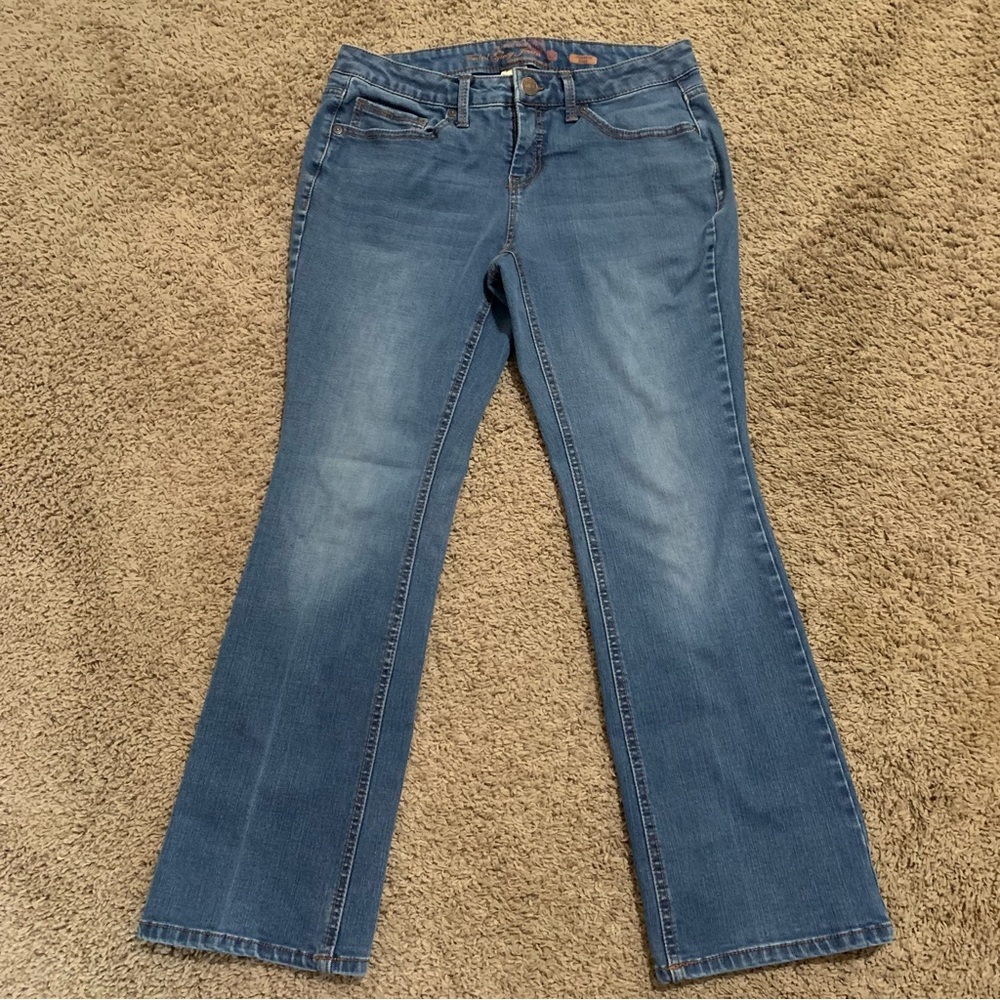 Faded Glory Ultimate Boot Jeans 12 Petite READ MEASUREMENTS